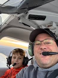 First flight with my son