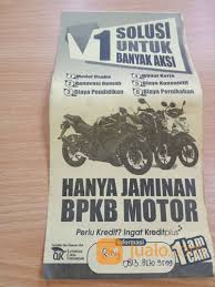 Karenanya, untuk memperkecil risiko (uangnya tidak kembali, sebagai contoh), dalam memberikan kredit bank harus mempertimbangkan beberapa hal yang terkait dengan itikad baik (willingness to pay) dan kemampuan membayar (ability to pay) nasabah untuk melunasi kembali pinjaman beserta. Jasa Bpkb Motor Dan Take Over Jakarta Selatan Jualo
