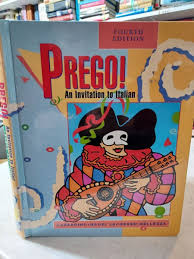 Prego! : An Invitation to Italian 4th ed. Lazzarino, Jacobsen ...(1995,HC)  HZ17