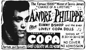 1954 Lenny Litman's Copa 818 Liberty Ave. Downtown