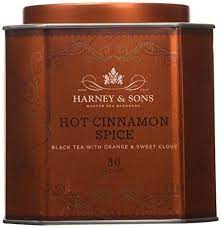 Harney Sons Hot Cinnamon Spice Black Tea With Orange And Sweet Clove 30 Sachets Net Weight 2 67 Ounce Cinnamon Spice Harney And Sons Tea Spice Tea