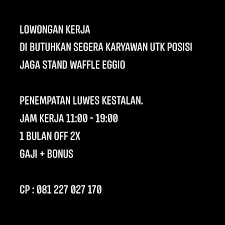 Kumpulan informasi lowongan pekerjaan bulan februari terbaru 2014. El Shadday Training Center Photos Facebook