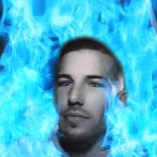 Decorated old tire in garage