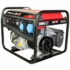 Generator Curent Electric Senci Sc 6000 Lite 13 Cp 389 Cc 5500 W 230 V Avr Demaraj La Sfoara 25 L Benzina 13 5 H Autonomie Maxima Emag Ro