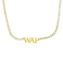 Maybe you would like to learn more about one of these? Wap Nameplate Necklace