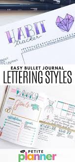 Bullet journaling, also known as bujo, has taken over social media as the trendy way to plan what is a bullet journal? 9 Simple Bullet Journal Lettering Styles Anyone Can Do