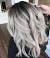 Silver Medium Length Grey Hair