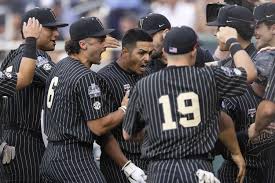 Thomas (6'2 190 lbs, the benjamin school, palm beach gardens, fl) competing in the 2020 souther california college baseball classic.dedeaux field, los angel. Gonzalez S Hit In 12th Sends Vandy Past Arizona 7 6 In Cws