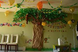When it comes to colors and accents, this theme has endless options to choose from. Pinterest Jungle Theme Birthday Decoration Novocom Top