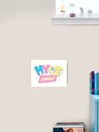 Hype House Logo Art Print By Andi0521 Redbubble