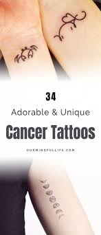 70 Ideas For Tattoo Ideas Female Back Small Infinity Symbol Cancer Zodiac Tattoo Cancer Tattoos Astrology Tattoo