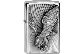 Thousands of different styles and designs have been made in the eight decades since their introduction, including military versions for specific regiments. Zippo Feuerzeug Eagle Adler 2003979