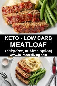 Low Carb Meatloaf Easy Keto Meatloaf Recipe Recipe Low Carb Meatloaf Free Keto Recipes Dairy Free Low Carb
