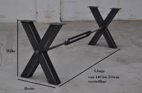 Brace Stahl Tischgestell Kreuz Mit Strebe Kitchen Table Legs Steel Table Legs Steel Table