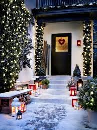 Give Guests A Warm Welcome With Ikea Borrby And Rotera Lanterns Outdoor Christmas Decorations Magical Christmas Christmas Home