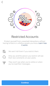 To restrict someone through dms, tap the dm icon and enter the chat with the person you want to restrict. How To Restrict Comments And Accounts On Instagram Business 2 Community