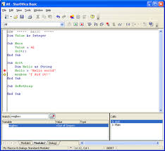 Basic Source Editor And Debugger Apache Openoffice Wiki