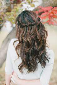 Braid crown tutorial hair tutorial diy wedding hair diy hairstyles easy hair makeup hair beauty bridesmaid hair hair styles boho braids. Wedding Hairstyles Open Hair