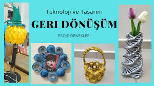 İşte evde yapabileceğiniz atık eşyalardan ilginç tasarımlar, değişik kolay geri dönüşüm fikirleri Geri Donusum Projeleri Teknoloji Tasarim Youtube