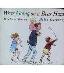 Rosen's retelling is spare, with a driving rhythm, and some new sounds add sparkle to the traditional tale. We Re Going On A Bear Hunt Michael Rosen 9780744555721