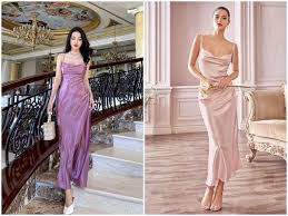 Top các mẫu đầm lụa duyên dáng như nàng thơ