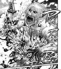 In Asian Spaces On Twitter Proposed Evidence For Why The Falco Grice Flying Jaw Titan In The Latest Shingeki No Kyojin Attack On Titan Manga Chapter Was Foreshadowed By Isayama From It is set in a world where humanity lives inside cities surrounded by enormous walls that protect them from gigantic. falco grice flying jaw titan