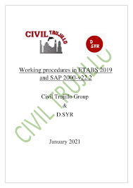 The download package contains video tutorials and training for sap2000 v12 and sap 2000 v14 for beginners and advanced learners and the working files and examples have the notes and resultant files created in these videos. Pdf Working Procedures In Etabs 2019 And Sap 2000 V22 2 Includes Pushover Analysis