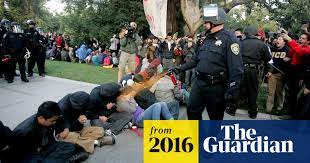 Pepper Sprayed Students Outraged As Uc Davis Tried To Scrub Incident From Web California The Guardian
