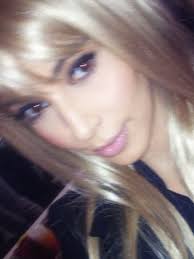 Kim kardashian bachelorette party, kris humphries bachelor party. Kim Kardashian Lightens Up Wearing A Platinum Blonde Wig Poll Hollywood Reporter