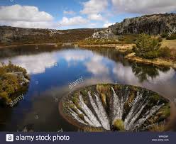 lake by serra da estrela mountain range