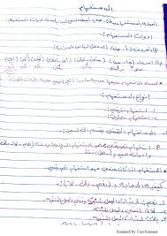 شرح مختصر لموضوع الاستفهام في قواعد اللغة العربية لاحد الطلبة للصف السادس الاعدادي