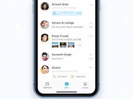 Chat List With Quick Actions Preview Chat App Call Backs Chat