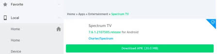 Click the download apk button. Spectrum Tv App On Firestick Download Install 2021 Tech Thanos