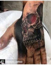 Pin By Jeff Vanblaricome On Tattoo Hand Tattoos Hand Tattoos For Guys Skull Hand Tattoo
