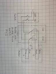 A single pole, single throw, normally closed (spst nc) swith type. Forward Reverse Switching Of Single Phase Motor Electric Motors Generators Engineering Eng Tips