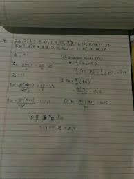 Atau dengan jak jangkauan antar kuartil k3 kuartil ke 3 k1 kuartil ke 1. Tentukan Simpangan Kuartil Desil Ke 4 Desil Ke 8 Persentil Ke 85 Dan Jangkauan Persentil Dari Brainly Co Id