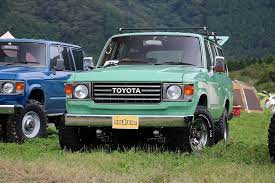 ランクル60丸目換装 クラシックカスタム ライトグリーン gooutキャンプ ふもとっぱら toyota landcruiser60 ランクル60 アウトドア 車 キャンプ