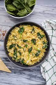 Amazing couscous recipe with jalapeno and parmesan easy and delicious side dishhey everyone, this is one super easy recipe for flavorful couscous with. Parmesan Spinach Couscous I Heart Vegetables
