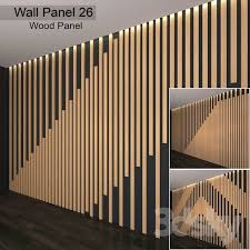 Wall Panel 26 Deco Garden Design Feature Wall Design Wood Slat Wall Interior Wall Design
