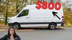 Secret Auction Website To Buy Cheap Vans To Live In Rent ... - YouTube