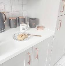 Instagram All Things Homely Kitchendecor Beautiful Kitchen Grey Pink Beautiful Homely Instagram Kitc Gold Kitchen Rose Gold Kitchen Kitchen Marble