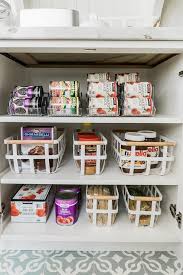 wall mount pantry snack shelves and
