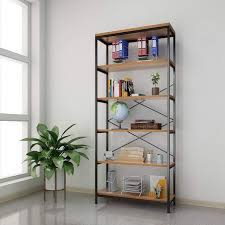 Great savings & free delivery / collection on many items. 5 Shelf 70in Practical Industrial Style Bookcase And Shelves Free Standing Storage Shelf Units Walmart Com Walmart Com