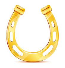 Golden Horseshoe On Vectorstock Horseshoe Golden Horseshoe Vector