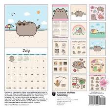 Pusheen The Cat 2016 Wall Calendar Pusheen Wall Calendar Pusheen Cat