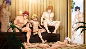 bryce callahan, derek kingsfield, leo mendez, nakajima yuuto, avan  geiserford, and 1 more (jock studio) drawn by katai_enjiro | Danbooru