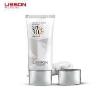 50g Empty Oval Cosmetic Packaging Tube for Sunscreen BB ...