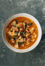 Farmhouse Cabbage Sausage White Bean Stew Bean Stew Cabbage And Sausage Pork And Cabbage