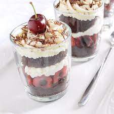 Single Serving Black Forest Cake Desserts Single Serve Desserts Dessert Recipes