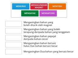 Campuran sains tahun 2 feel free to use them , semoga bermanfaar find me : Mengasingkan Sisa Recursos Didacticos